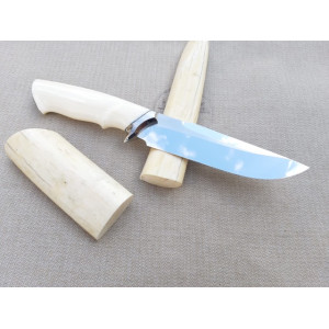 БІЛИЙ МОРЖ ексклюзивний ніж ручної роботи майстра студії ALEKSANDR KASINEC, сталь ZDP 189™ 64 HRC. Photo 3